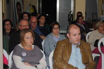 Asamblea local de Más por Telde en la que se aprobó esta noche la lista electoral para los comicios de mayo de 2019 (Foto TA)